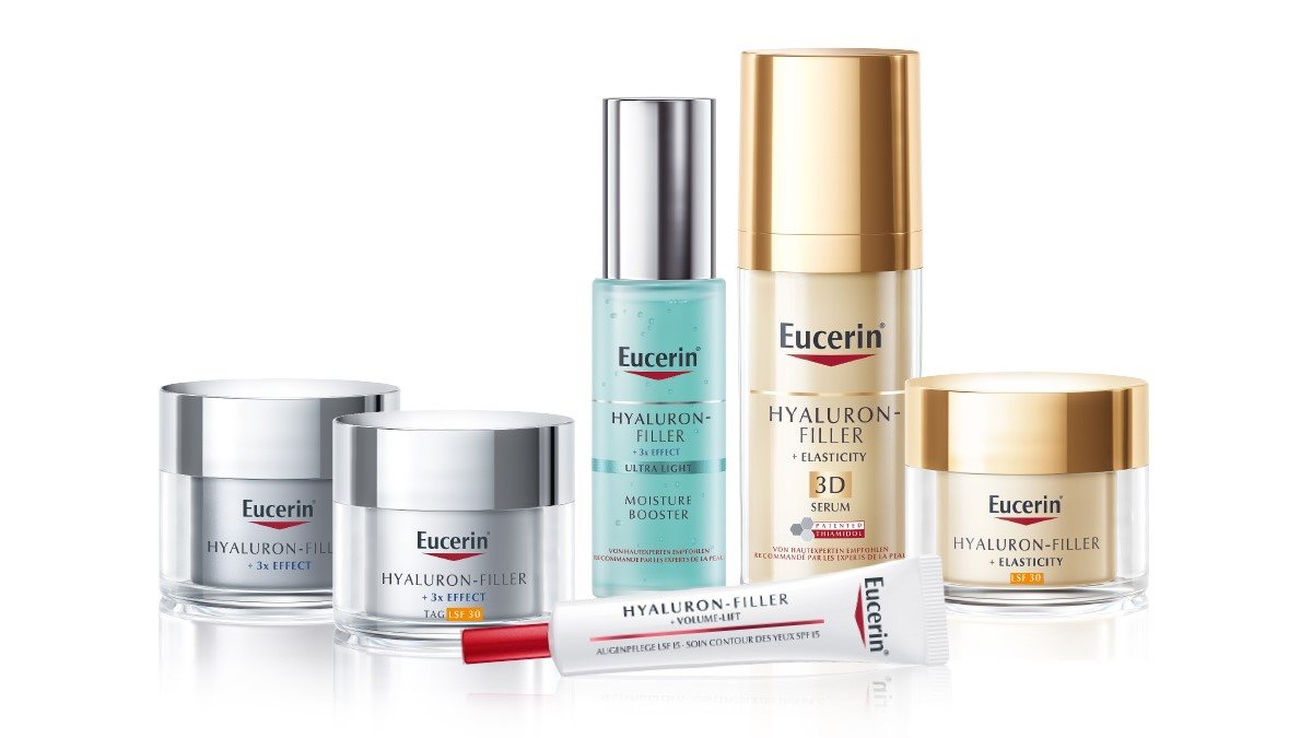 Assortiment de produits Eucerin Hyaluron Filler