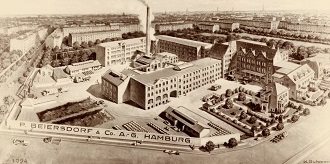 Vue de l'usine Hambourg 1924