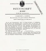 Brevet de fabrication du pansement avec emplâtre 1882
