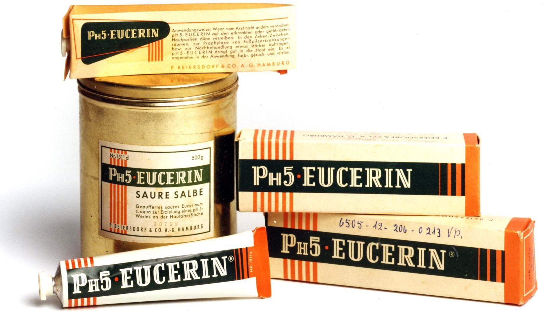 Produits Ph5 Eucerin des années 1950