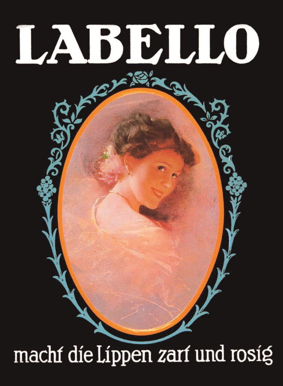 Affiche publicitaire Labello 1910