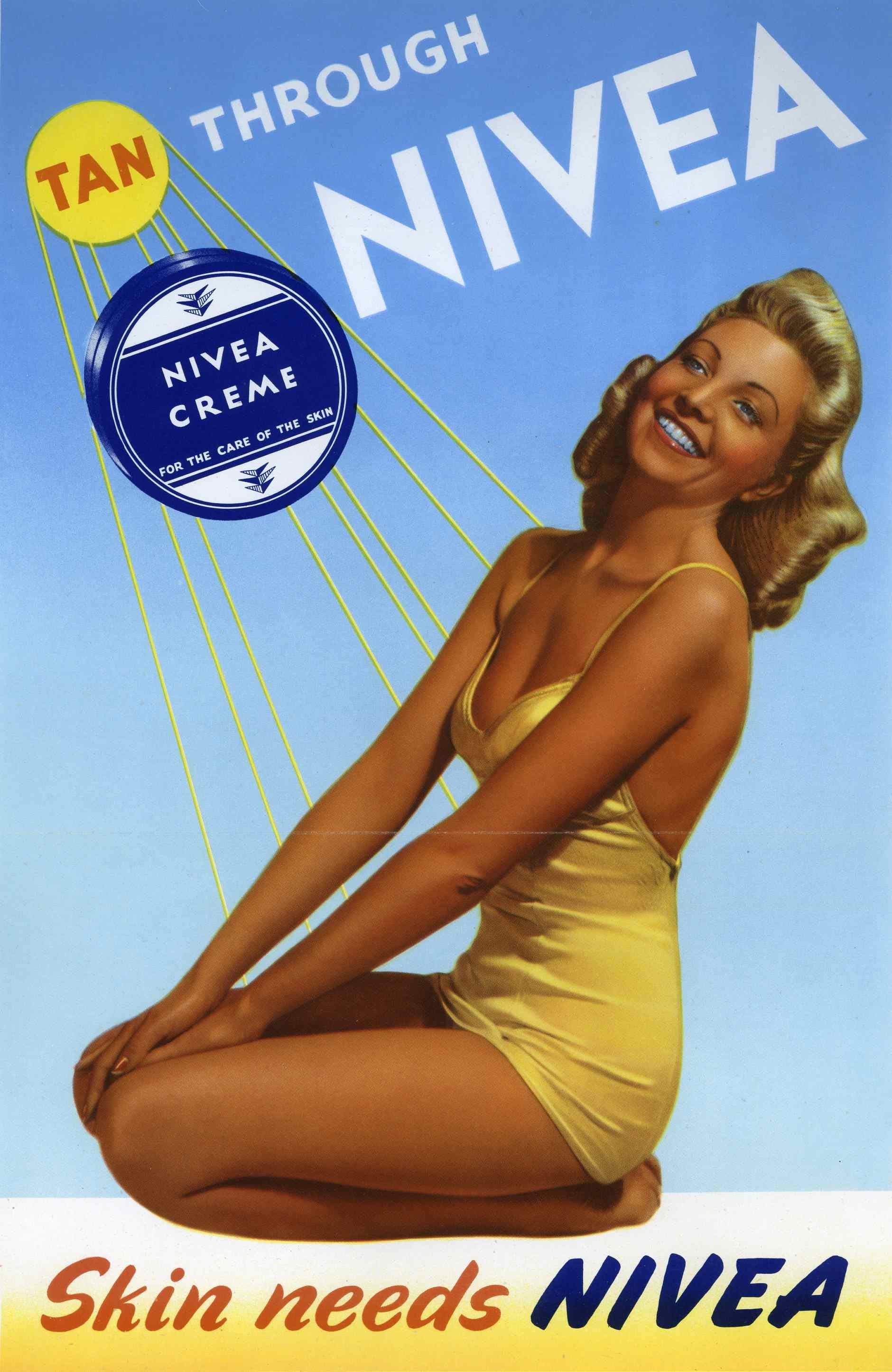 Affiche publicitaire Grande-Bretagne années 1950