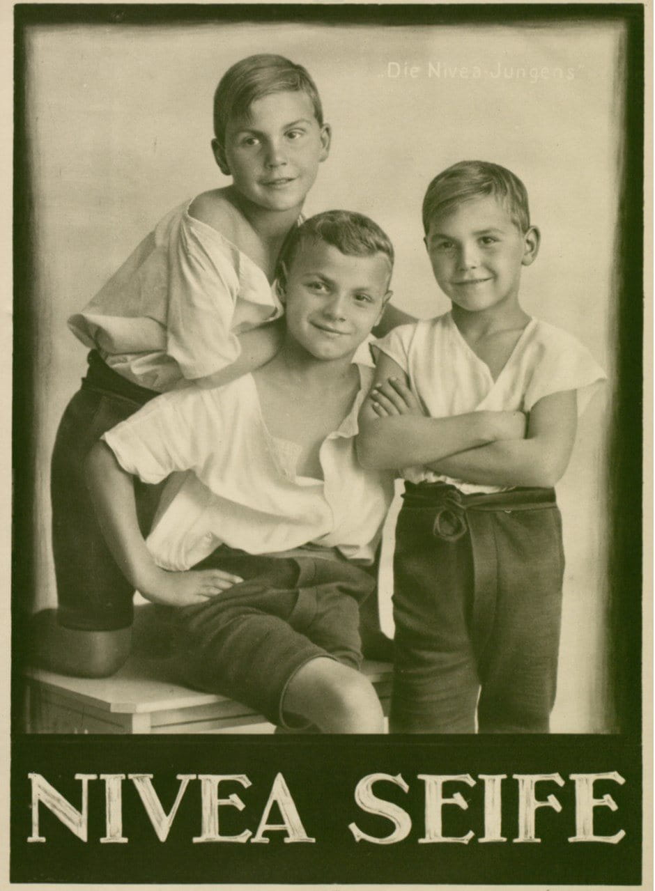 Affiche publicitaire  „Les garçons NIVEA“ 1925